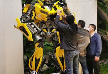 大門口機器人雕塑