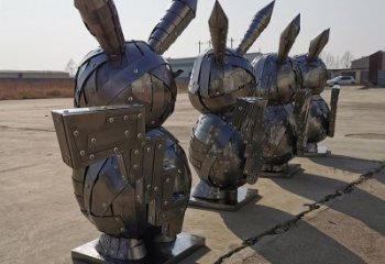 園林機器人雕塑