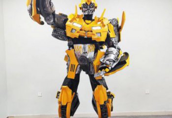 影視城大黃蜂版科邁羅雕塑