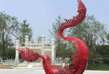 宣傳主題雕塑廠家生產(chǎn)，藝術形象標識，地標美陳雕塑