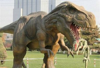 景觀恐龍雕塑供求，動物構件，玻璃鋼恐龍雕塑觀賞型