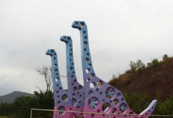 鏤空主題恐龍雕塑生產(chǎn)，透雕系列，戶外恐龍雕塑生產(chǎn)商
