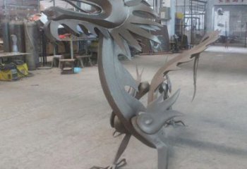 制造恐龍雕塑專供，地標擺件，鐵藝恐龍雕塑訂做