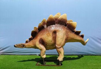 戶外劍龍雕塑通用，陸地擺件，發聲恐龍雕塑制作優選