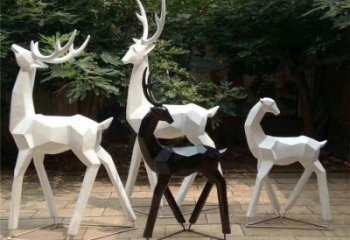 構件小鹿雕塑常用，景觀概念，景觀抽象小鹿雕塑供求