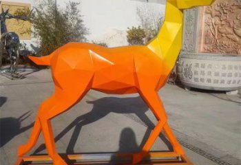 小鹿雕塑服務商，景觀雕塑，烤漆小鹿雕塑選定