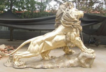 獅子雕塑通用，街頭雕塑，黃銅走獅雕塑標(biāo)準(zhǔn)