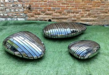 庭院坐凳雕塑，公園景觀雕塑，鵝卵石坐凳雕塑廠家