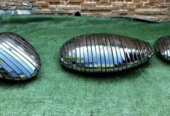 坐凳雕塑，鵝卵石坐凳雕塑，抽象效果