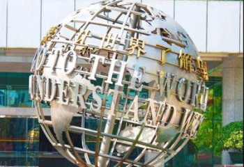 地球儀雕塑通用，街頭雕塑，企業(yè)現(xiàn)代地球儀雕塑標(biāo)準(zhǔn)