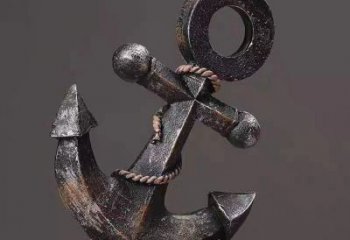 創意船錨雕塑