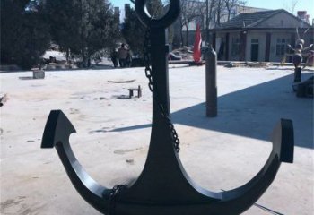 大型商場船錨雕塑