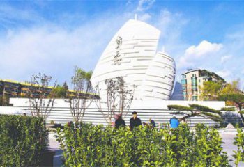 揚帆遠航雕塑精品，圓雕體系，不銹鋼揚帆遠航雕塑選定