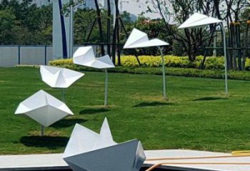 紙船雕塑標準，街頭藝術(shù)，廣場折紙船雕塑通用