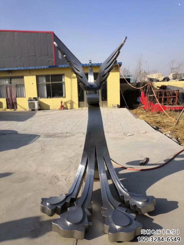 鳳凰雕塑服務(wù)商，美陳雕塑，不銹鋼鳳凰雕塑廠家精選