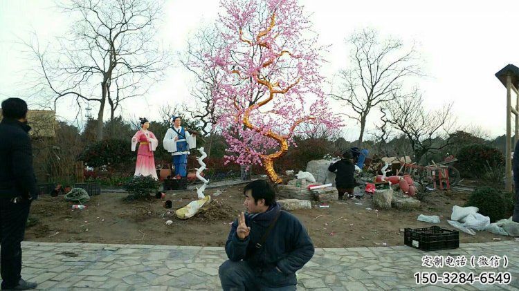 櫻花雕塑精選，戶外雕塑，不銹鋼櫻花雕塑廠家優(yōu)價