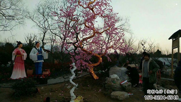 櫻花雕塑選用，鍛造工藝，不銹鋼櫻花雕塑標(biāo)準(zhǔn)廠家