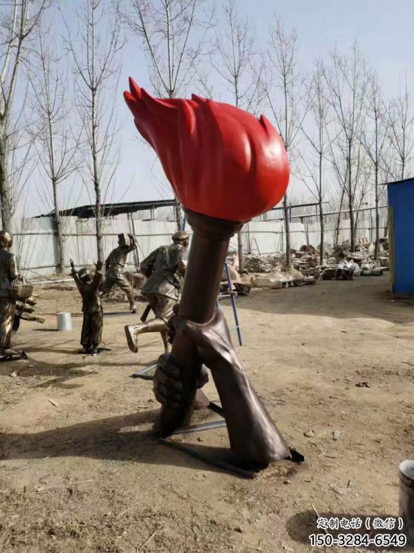 火炬雕塑標準，廣場雕塑，不銹鋼火炬雕塑供給