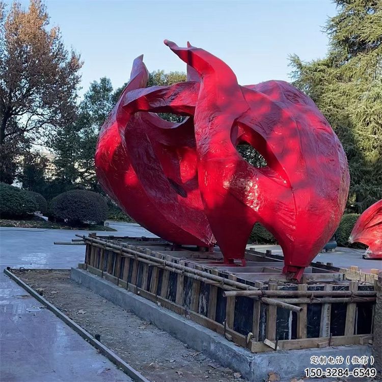 火焰雕塑工廠標準，多彩藝術，不銹鋼火焰雕塑供應