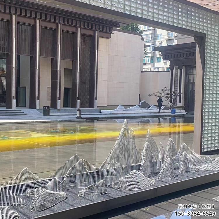 編織假山雕塑，標識雕塑，大型假山雕塑公司