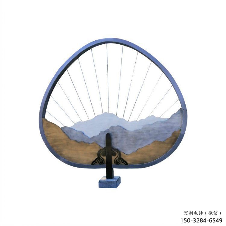 鐵藝假山雕塑，創意設計雕塑，抽象假山雕塑制作