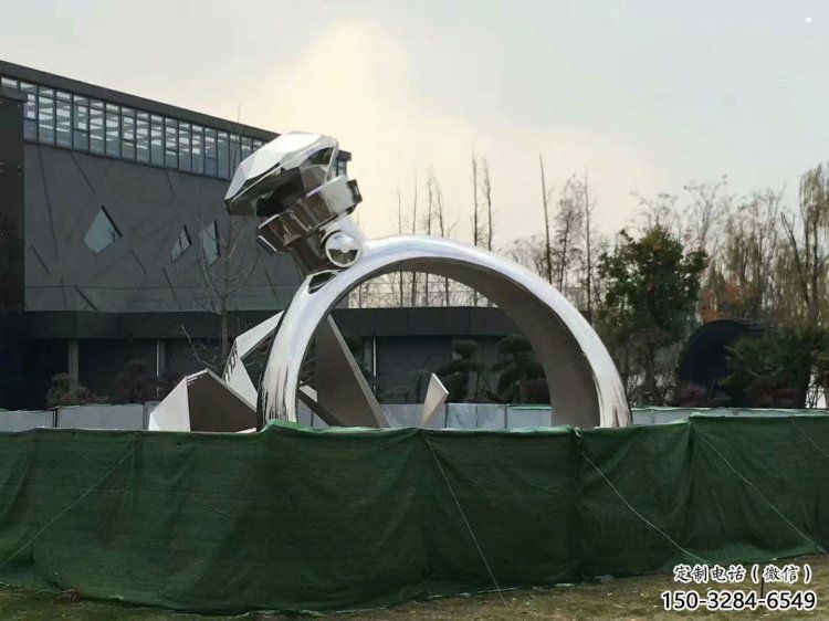 戒指環(huán)雕塑供應(yīng)，固體雕塑，大型戒指環(huán)雕塑廠家