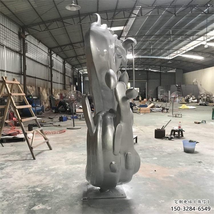 景觀海浪雕塑，水景景觀雕塑，鍛造工藝