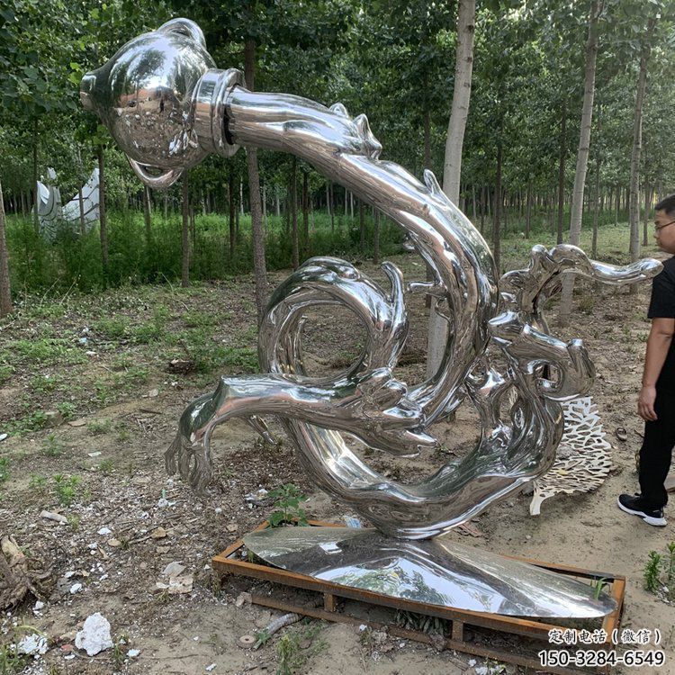 浪花雕塑工程選用，美陳雕塑，浪花天壺雕塑專供