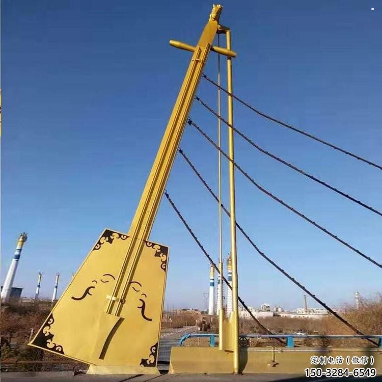 現(xiàn)代吉他雕塑