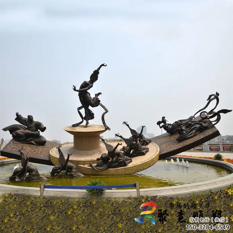 別墅區(qū)琵琶雕塑