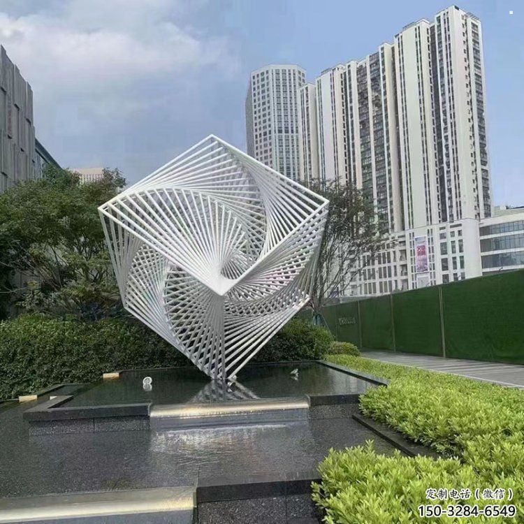 魔方雕塑制作供需，景區案例，字體魔方雕塑供給
