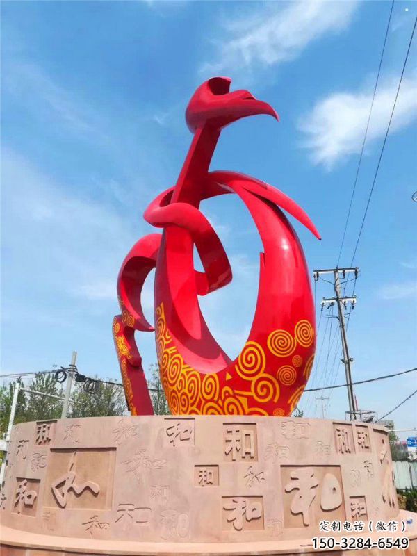 和字雕塑制造，歐式風(fēng)格，不銹鋼和字雕塑創(chuàng)意廠家