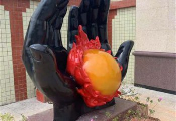 火球雕塑制造，白鋼構件，不銹鋼火球雕塑提供