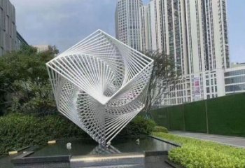 魔方雕塑制作供需，景區(qū)案例，字體魔方雕塑供給