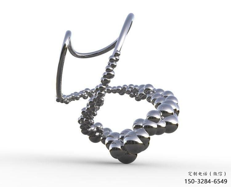 分子球雕塑廠家，廣場系列，不銹鋼分子球雕塑優選