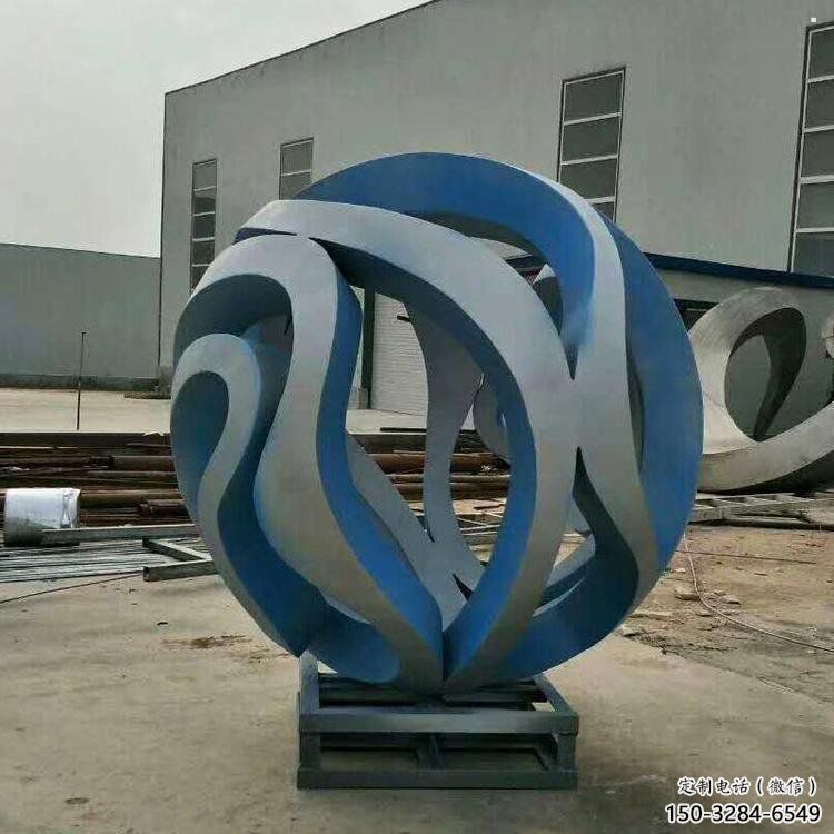 鏤空球雕塑供求，露天雕塑，廣場異形鏤空球雕塑制作