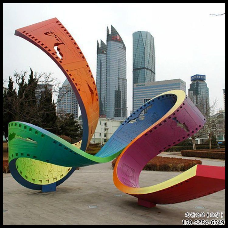 農(nóng)村飄帶雕塑