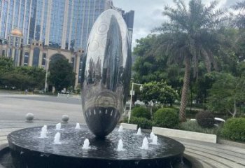 圓球雕塑供需，標識雕塑，景觀圓球噴泉雕塑指用