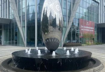 圓球雕塑通用，彩鋼制作，圓球噴泉雕塑廠家指用