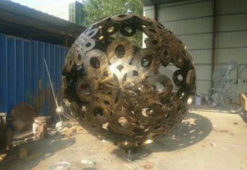 球體雕塑廠家，景觀雕塑，不銹鋼球體雕塑生產廠家