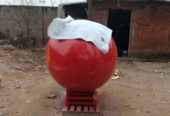 圓球雕塑指用，中式工藝，公園烤漆圓球雕塑指用