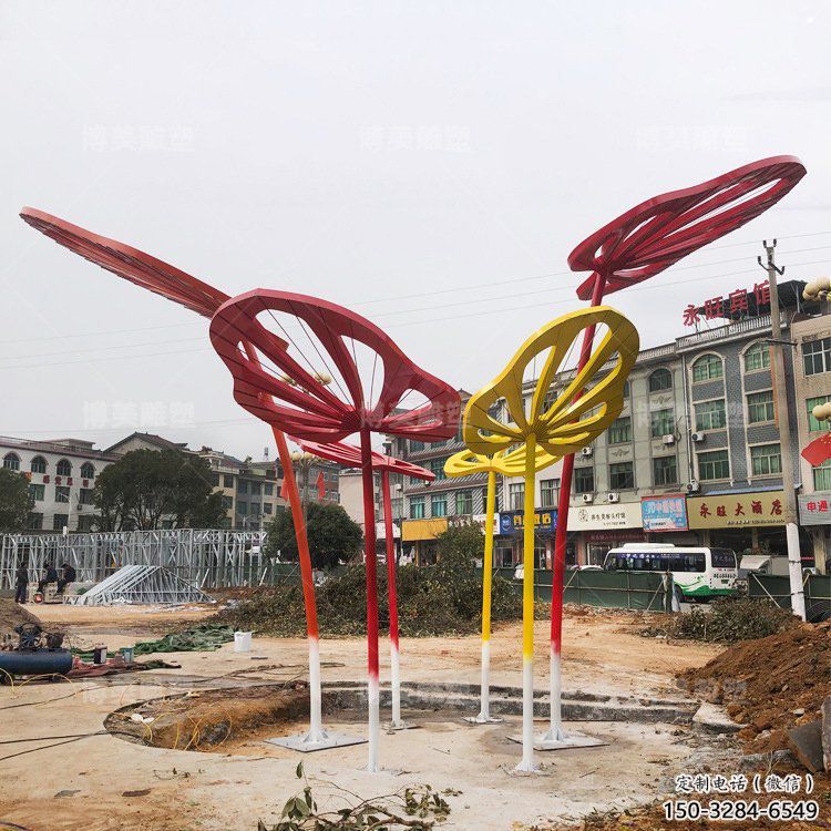 戶外遮陽樹雕塑通用，多彩藝術，不銹鋼遮陽樹雕塑供應