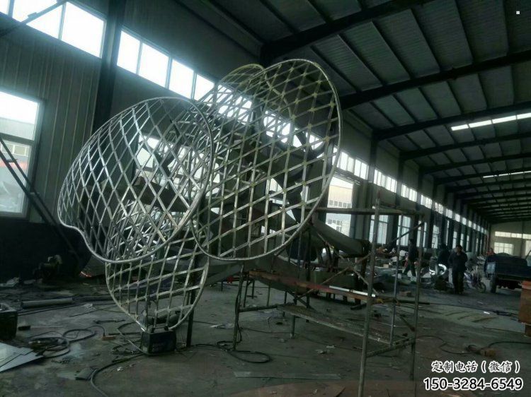 蘑菇樹雕塑選用，多彩藝術，鏤空蘑菇樹雕塑展品