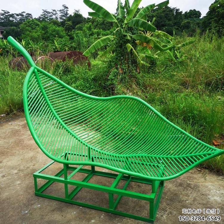 仿真樹葉雕塑生產，白鋼構件彩繪仿真樹葉雕塑通用