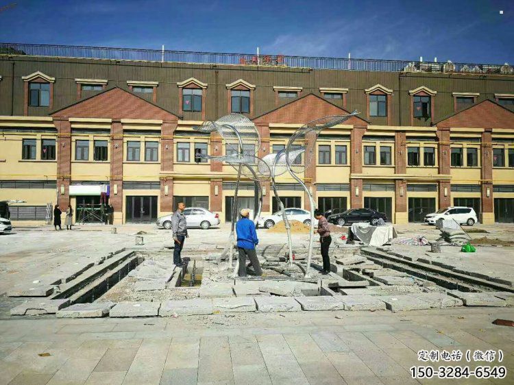 燈光樹葉雕塑制造，露天雕塑，燈光樹葉雕塑選用