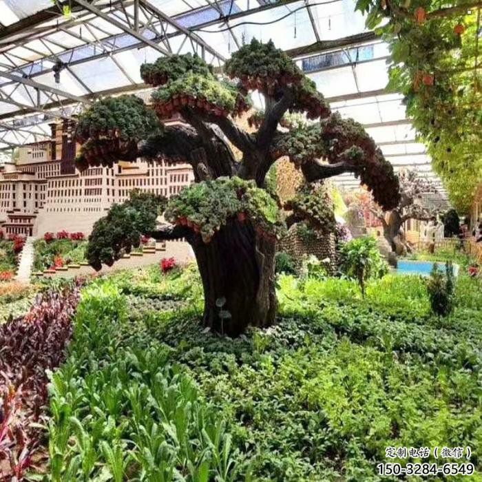 仿真樹雕塑選定，植物雕塑，玻璃鋼仿真樹雕塑常用