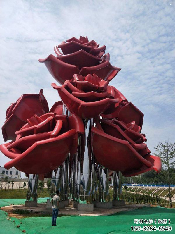 花樹雕塑生產(chǎn)商，戶外雕塑，不銹鋼花樹雕塑生產(chǎn)廠家