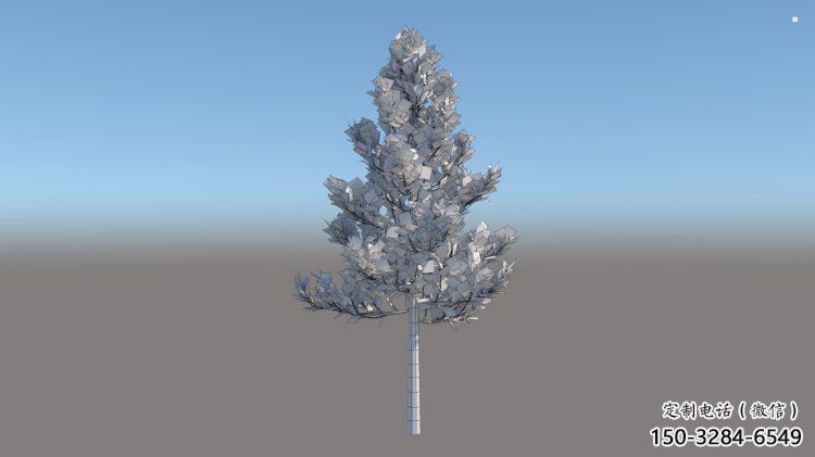 楓樹雕塑通用，景觀雕塑，不銹鋼楓樹雕塑標準