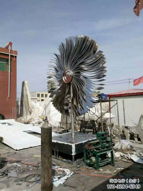 樹雕塑制造廠家，村標概念，不銹鋼樹雕塑制作