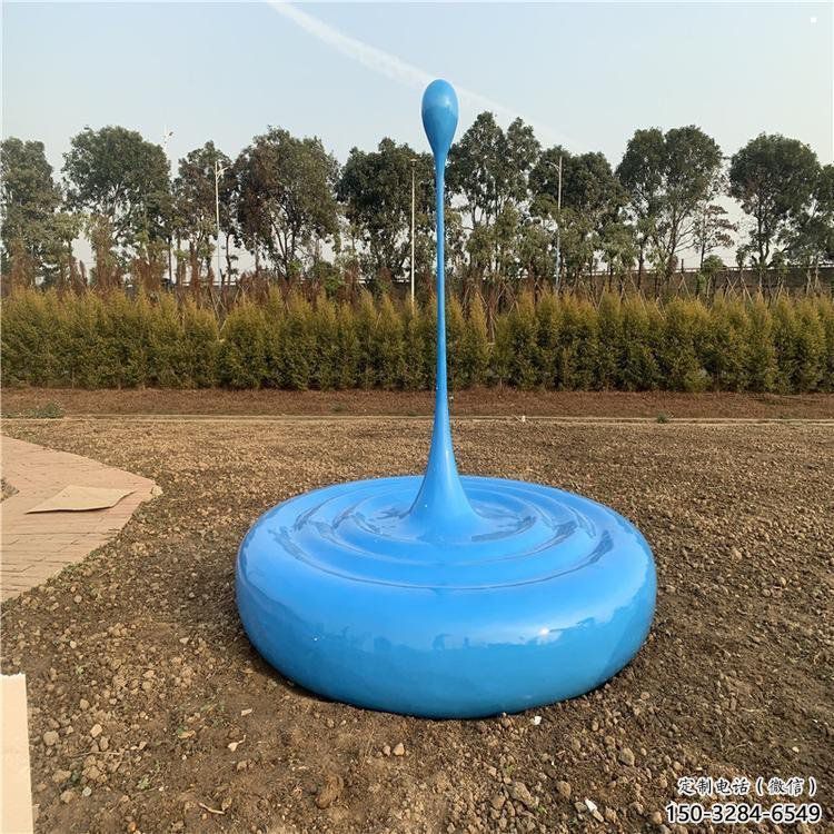 水滴雕塑工廠標準，多彩藝術，景觀烤漆水滴雕塑供應